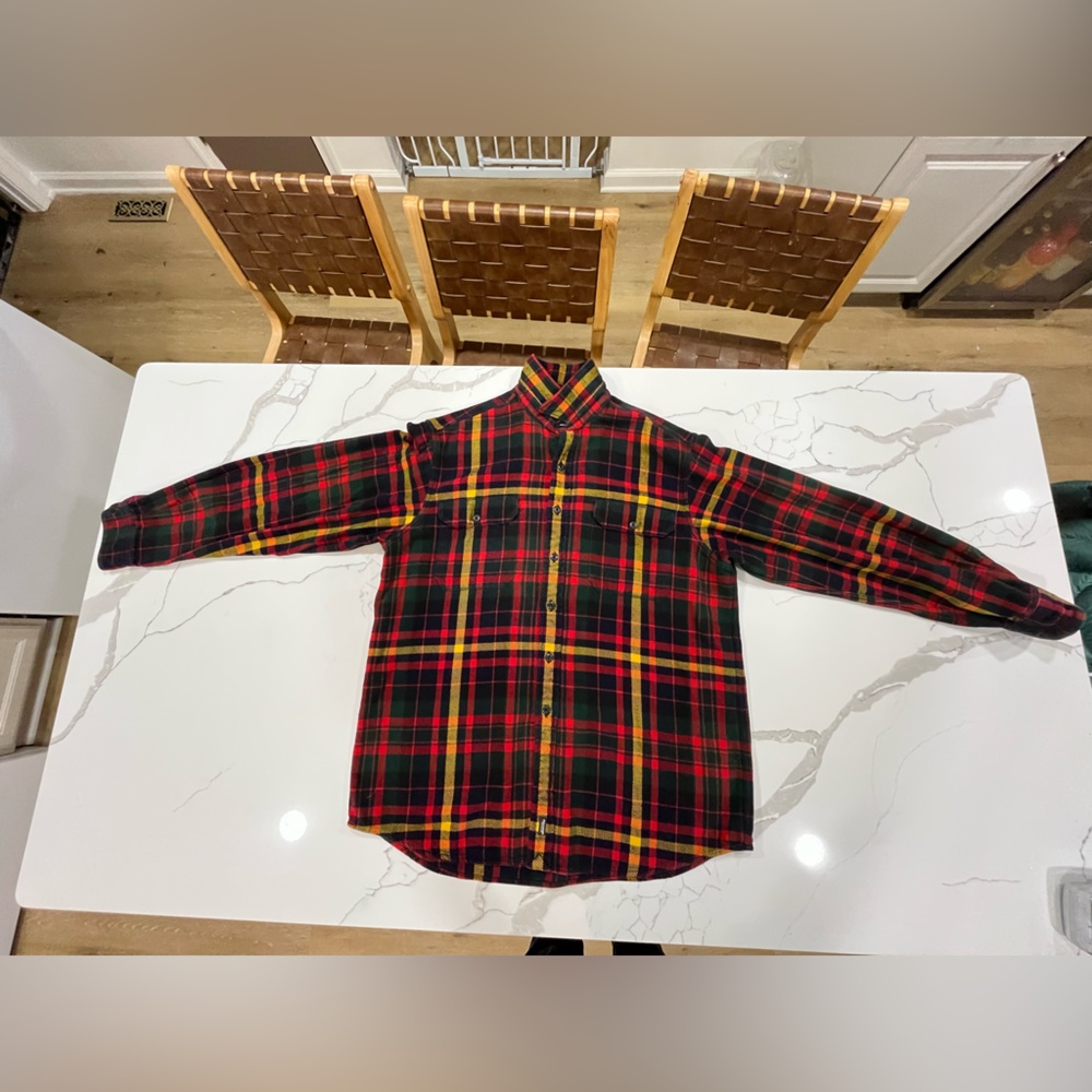 Mens Ralph Lauren Polo Sport Heavy Flannel!!! Vintage